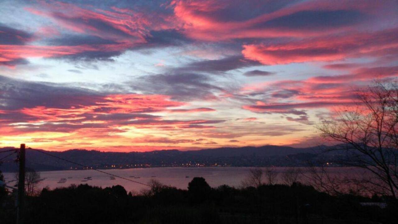 Itxi y Jamin - Chalet con vistas a la Ria de Vigo Villa Moaña Exterior foto